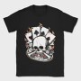 Poker Skull Bones, Tricou Barbati (Unisex)