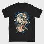 Popcorn Skull 3D, Tricou Barbati (Unisex)