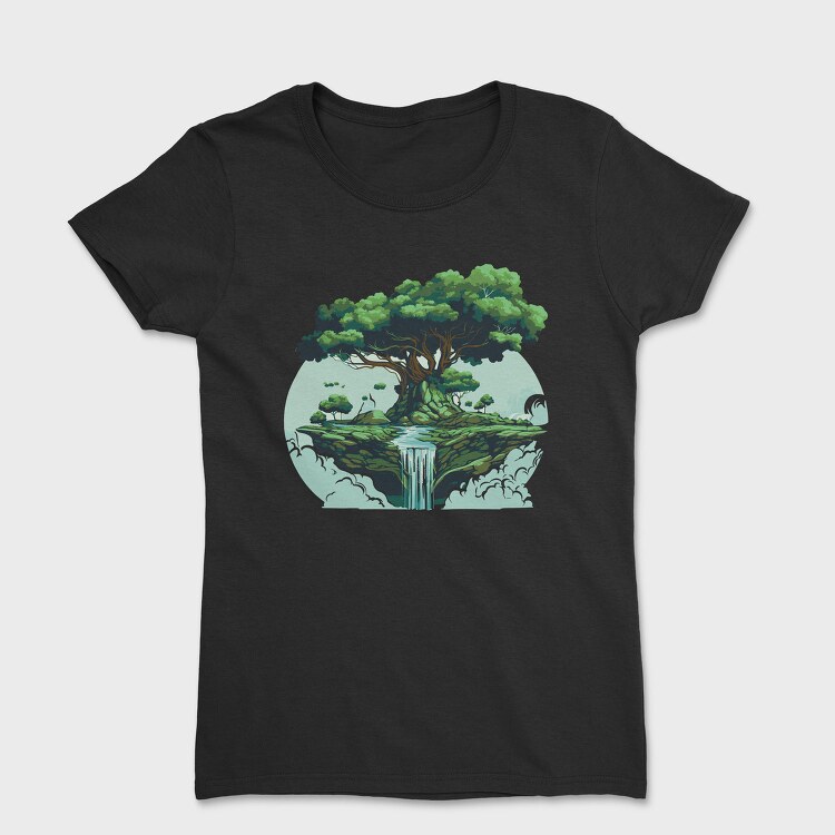 Tree Waterfall, Tricou Femei