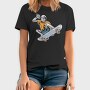 Skateboard Skeleton, Tricou Barbati (Unisex)