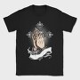 Praying Hands Cross, Tricou Barbati (Unisex)