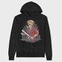 Punk Skull City, Hanorac Oversize Barbati (Unisex)