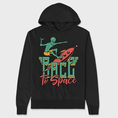 Race To Space, Hanorac Oversize Barbati (Unisex)