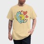 Hugging Otters, Tricou Barbati (Unisex)