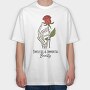 Timeless and Immortal Beauty, Tricou Oversize Barbati (Unisex)