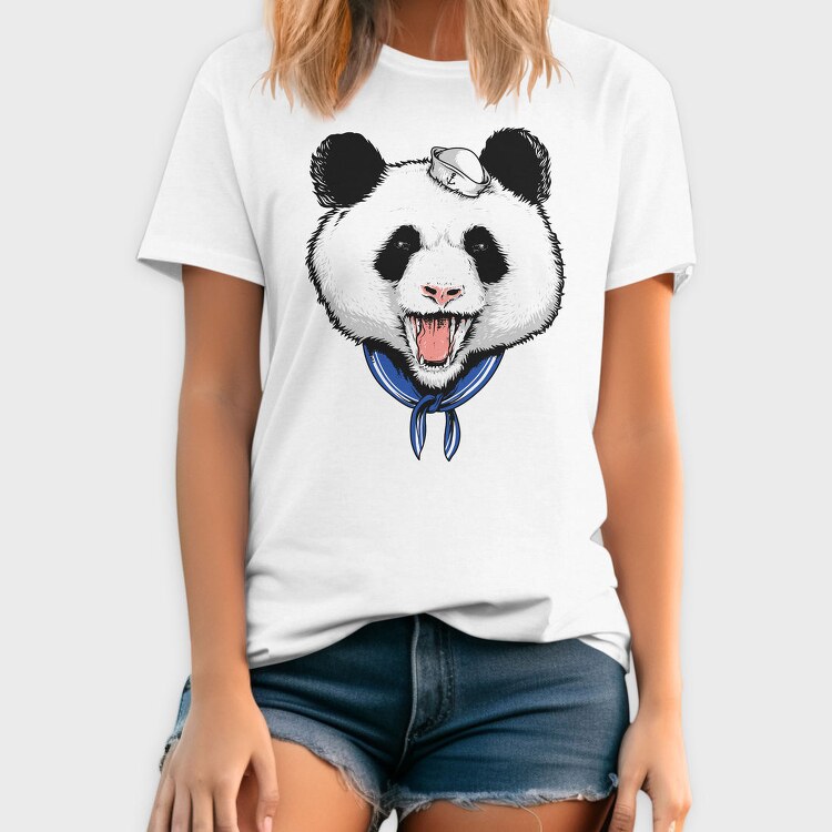 Panda Sailor Roar, Tricou Barbati (Unisex)