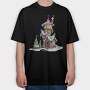 Christmas Tower Snow, Tricou Oversize Barbati (Unisex)