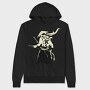 Samurai Sword, Hanorac Oversize Barbati (Unisex)