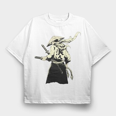Samurai Sword, Tricou Oversize Barbati (Unisex)
