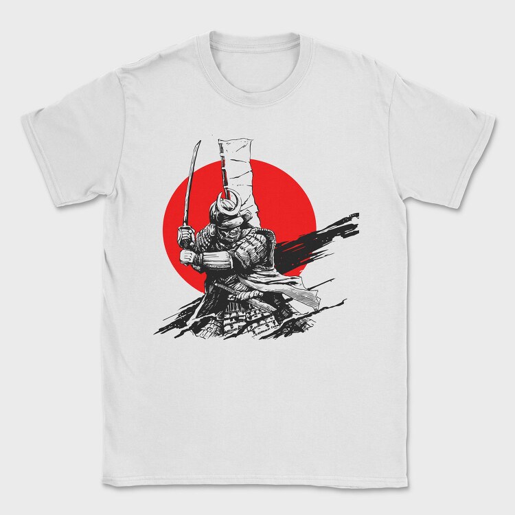 Samurai Warrior Strike, Tricou Barbati (Unisex)