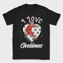 Santa Skate Snow, Tricou Barbati (Unisex)