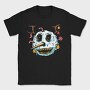 Santa Skull, Tricou Barbati (Unisex)