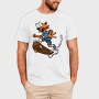 Skateboarding Fox, Tricou Barbati (Unisex)