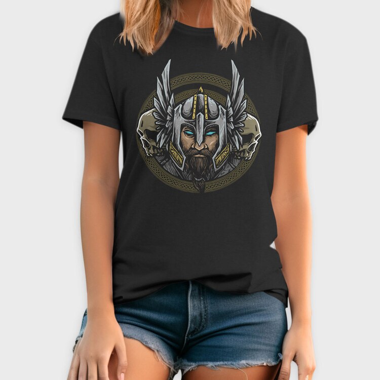 Viking Warrior Shield, Tricou Barbati (Unisex)