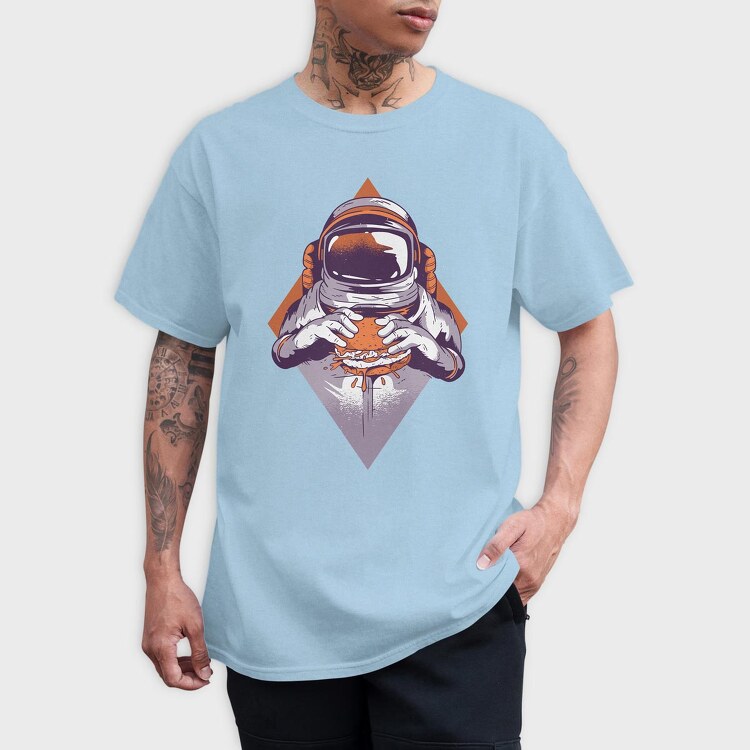 Astronaut Burger, Tricou Barbati (Unisex)
