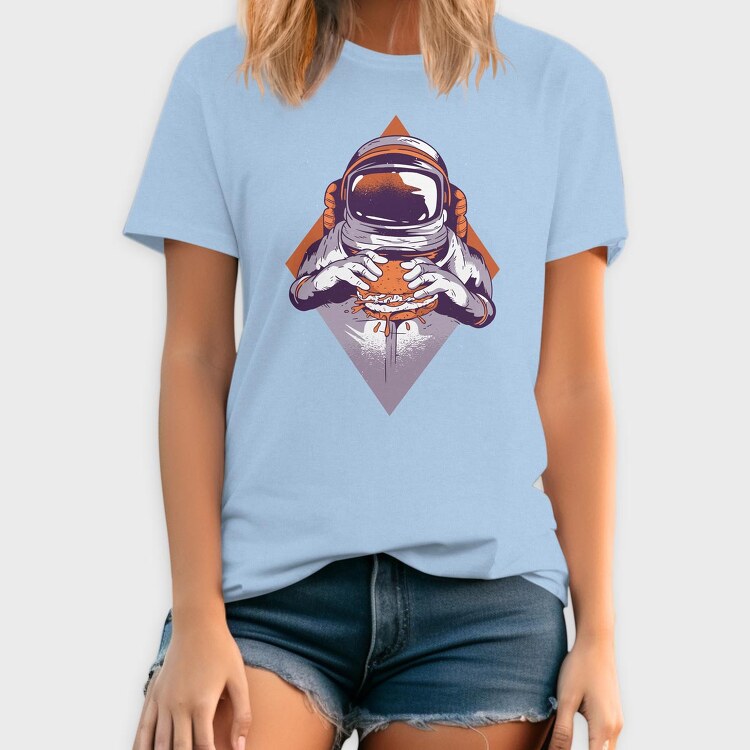 Astronaut Burger, Tricou Barbati (Unisex)
