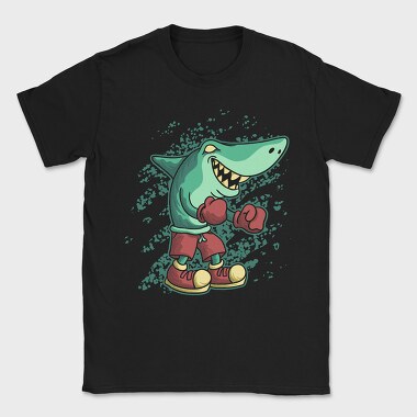 Shark Boxer, Tricou Barbati (Unisex)