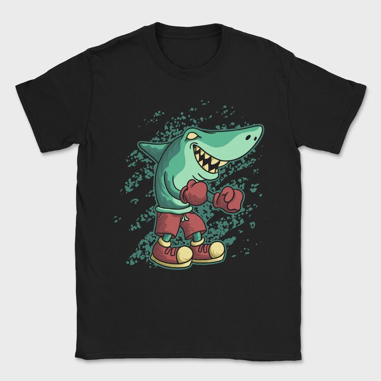 Shark Boxer, Tricou Barbati (Unisex)