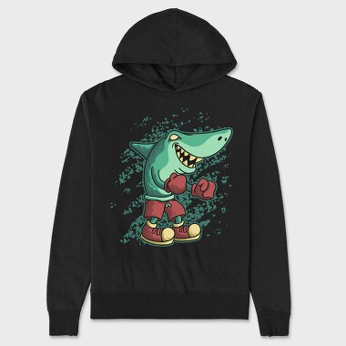 Shark Boxer, Hanorac Oversize Barbati (Unisex)