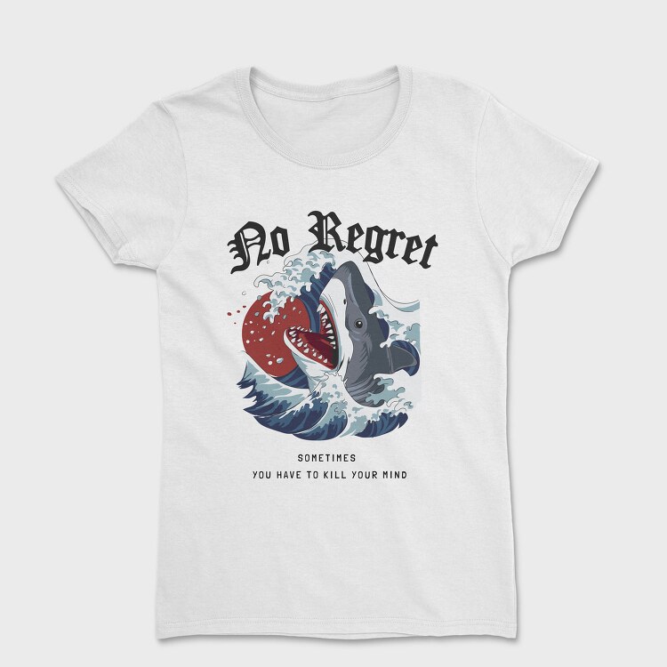Shark No Regret, Tricou Femei
