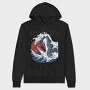 Shark No Regret, Hanorac Oversize Barbati (Unisex)