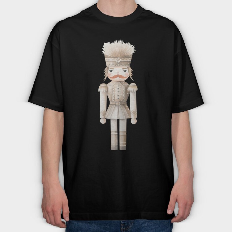 Christmas Toy Soldier, Tricou Oversize Barbati (Unisex)