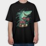 Shark Boxer, Tricou Oversize Barbati (Unisex)