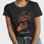 Burning Rose Hand, Tricou Femei