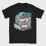 Shark Surf Chill, Tricou Barbati (Unisex)