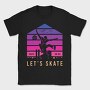 Skate Or Die, Tricou Barbati (Unisex)