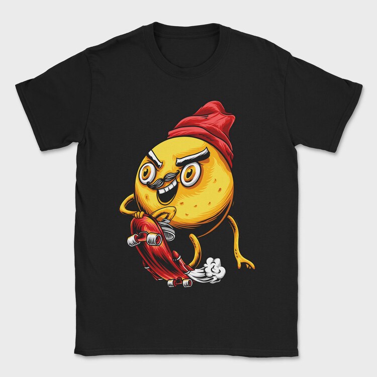 Skateboard Emoji, Tricou Barbati (Unisex)