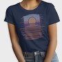 Landscape Sunset Tshirt, Tricou Femei