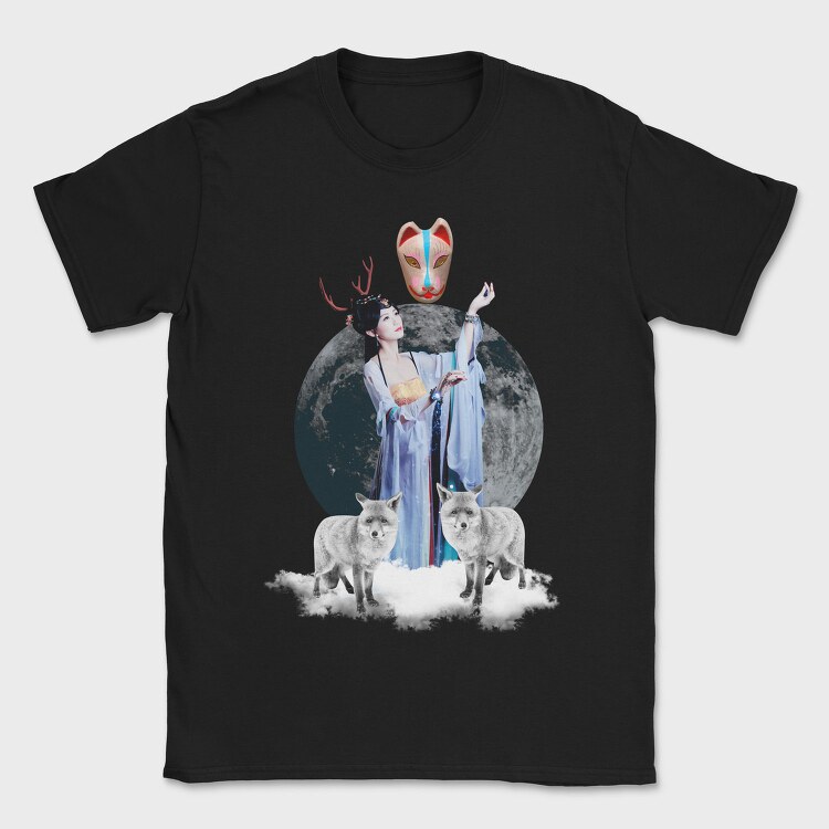 Tote Japan Kitsune, Tricou Barbati (Unisex)