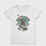 Skateboarding Skeleton, Tricou Femei