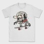 Skateboarding Skull 1, Tricou Barbati (Unisex)