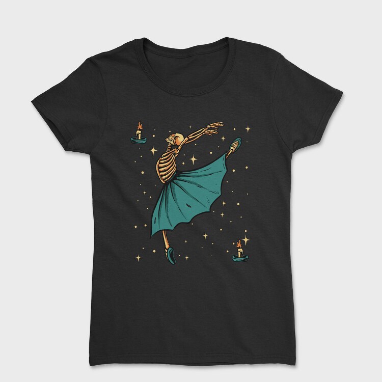 Skeleton Ballet Dancer, Tricou Femei