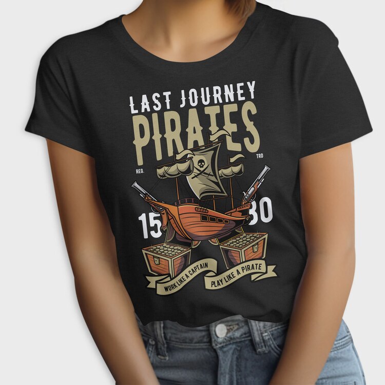 Pirate Captains Treasure, Tricou Femei