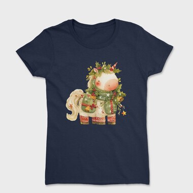 Christmas Unicorn Holly, Tricou Femei