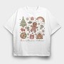 Christmas Vibes, Tricou Oversize Barbati (Unisex)