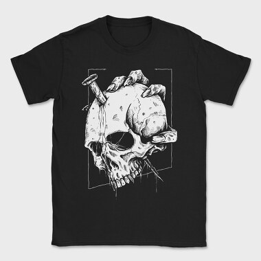 Skull Teeth Grin, Tricou Barbati (Unisex)