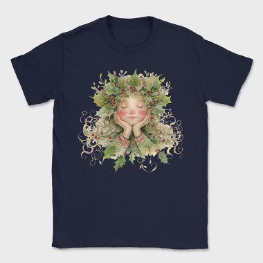 Christmas Watercolor Clipart, Tricou Barbati (Unisex)