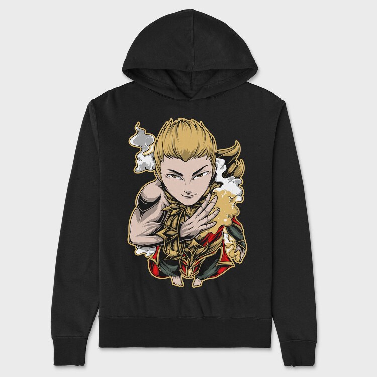 Smoke Dragon, Hanorac Oversize Barbati (Unisex)