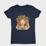 Christmas Watercolor Girl, Tricou Femei