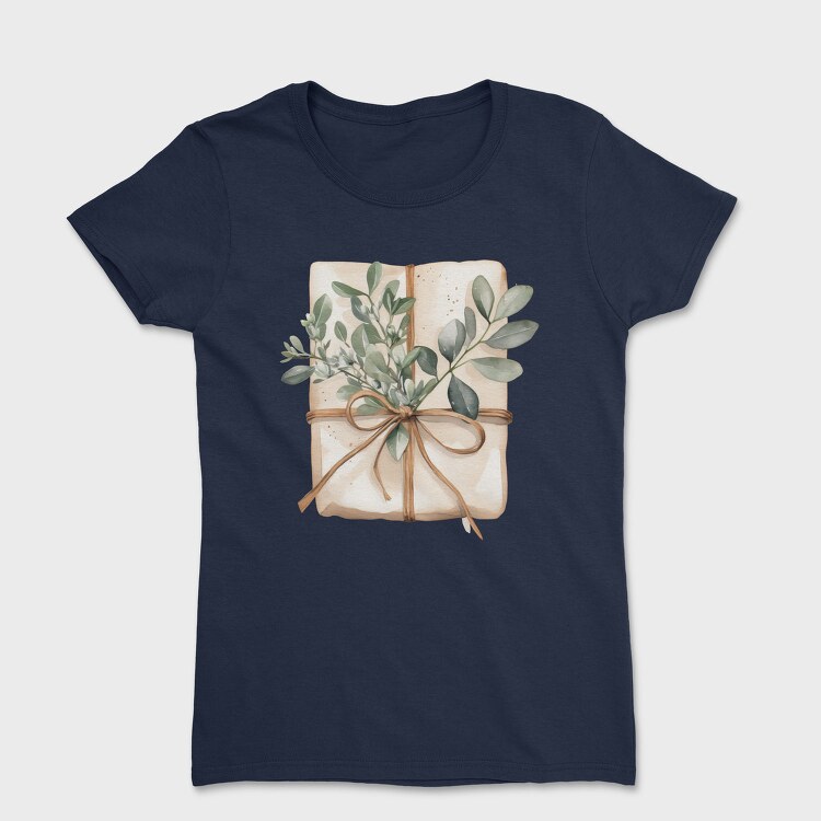 Christmas Watercolor, Tricou Femei