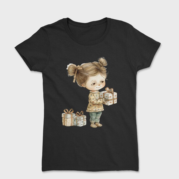 Christmas Whimsical Gift, Tricou Femei