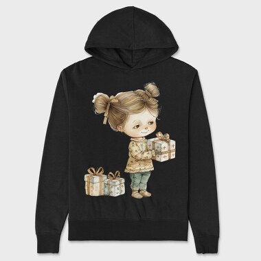 Christmas Whimsical Gift, Hanorac Oversize Barbati (Unisex)