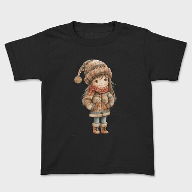 Christmas Whimsical Girl, Tricou Copii
