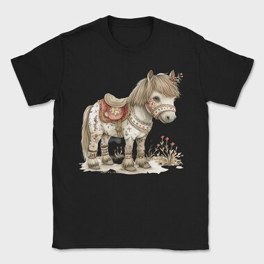 Christmas Whimsical Horse, Tricou Barbati (Unisex)