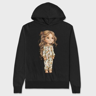 Christmas Whimsy Belle, Hanorac Oversize Barbati (Unisex)