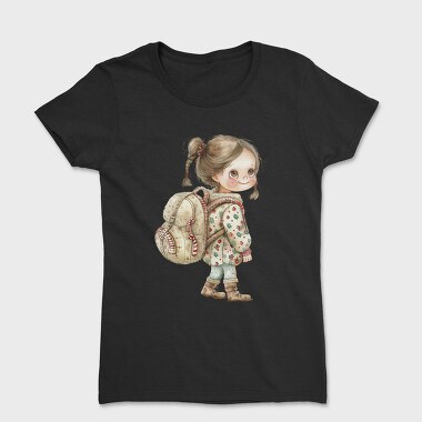 Christmas Whimsy Girl, Tricou Femei